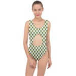 Holiday Pineapple Center Cut Out Swimsuit