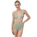 Holiday Pineapple Tied Up Two Piece Swimsuit