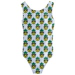 Holiday Pineapple Kids  Cut-Out Back One Piece Swimsuit
