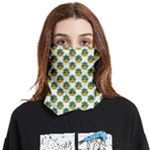 Holiday Pineapple Face Covering Bandana (Two Sides)