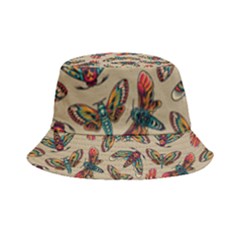 Dragonfly Pattern Inside Out Bucket Hat by designsbymallika