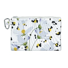 Tree Poppies  Canvas Cosmetic Bag (large) by Sobalvarro