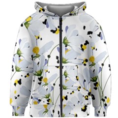 Tree Poppies  Kids  Zipper Hoodie Without Drawstring by Sobalvarro