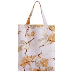 Birds And Flowers  Zipper Classic Tote Bag by Sobalvarro