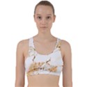 Birds and flowers  Back Weave Sports Bra View1