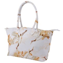 Birds And Flowers  Canvas Shoulder Bag by Sobalvarro