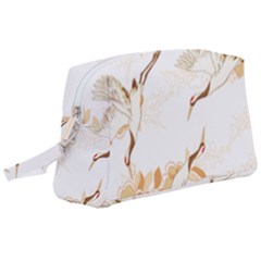 Birds And Flowers  Wristlet Pouch Bag (large) by Sobalvarro