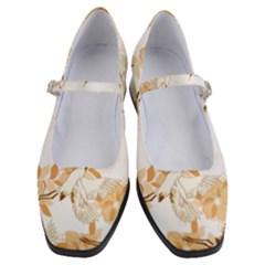 Birds And Flowers  Women s Mary Jane Shoes by Sobalvarro