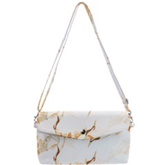 Birds And Flowers  Removable Strap Clutch Bag by Sobalvarro