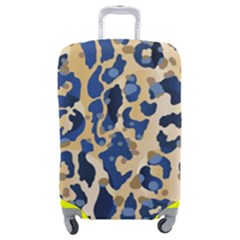 Leopard Skin  Luggage Cover (medium) by Sobalvarro