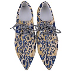 Leopard Skin  Pointed Oxford Shoes by Sobalvarro
