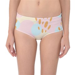 Girly Mid-waist Bikini Bottoms by Sobalvarro