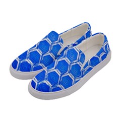 Hexagon Windows Women s Canvas Slip Ons by essentialimage