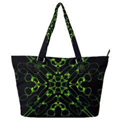 Digital Handdraw Floral Full Print Shoulder Bag by Sparkle