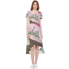Iraq High Low Boho Dress by AwesomeFlags