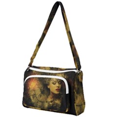Surreal Steampunk Queen From Fonebook Front Pocket Crossbody Bag by 2853937