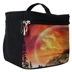 Tiger King In A Fantastic Landscape From Fonebook Make Up Travel Bag (small) by 2853937
