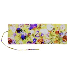 Sequins And Pins Roll Up Canvas Pencil Holder (m) by essentialimage