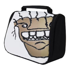 Sketchy Monster Head Drawing Full Print Travel Pouch (small) by dflcprintsclothing