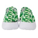 Tropical Leaf Pattern Women s Slip On Sneakers View4