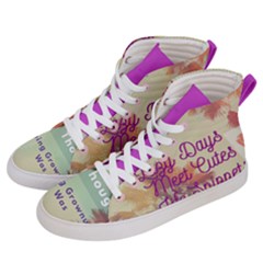 And I Thought    Women s Hi-top Skate Sneakers by andithoughtladies