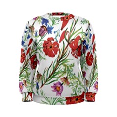 Summer Flowers Women s Sweatshirt by goljakoff
