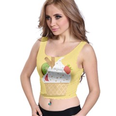 Ice Cream Dessert Summer Crop Top by Dutashop