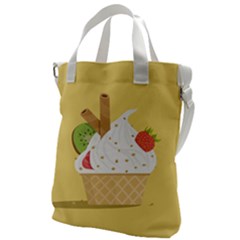 Ice Cream Dessert Summer Canvas Messenger Bag by Dutashop