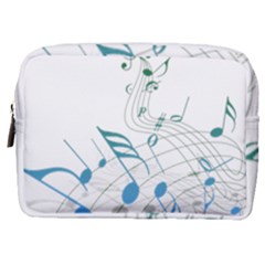 Music Notes Make Up Pouch (medium)