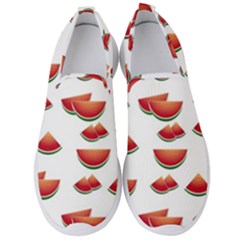 Summer Watermelon Pattern Men s Slip On Sneakers