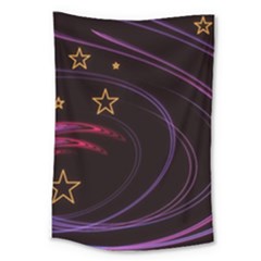 Background Abstract Star Large Tapestry by Dutashop