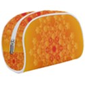 Fractal Yellow Orange Make Up Case (Medium) View1