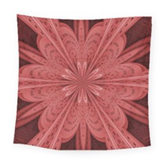 Background Floral Pattern Square Tapestry (large)