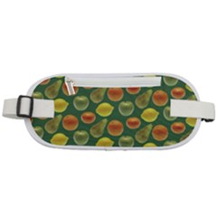 Background Fruits Several Rounded Waist Pouch