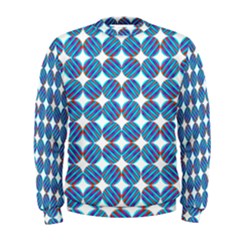 Geometric Dots Pattern Men s Sweatshirt