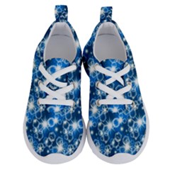 Star Hexagon Deep Blue Light Running Shoes by Dutashop