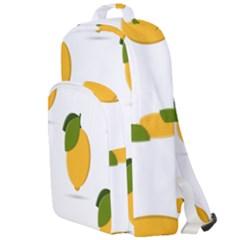 Lemon Fruit Double Compartment Backpack