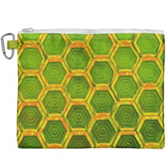 Hexagon Windows Canvas Cosmetic Bag (xxxl) by essentialimage365
