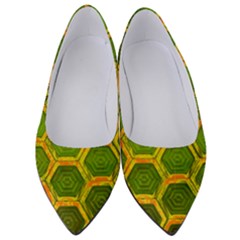 Hexagon Windows Women s Low Heels by essentialimage365