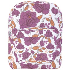Pink Flowers Full Print Backpack by goljakoff