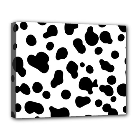 Spots Deluxe Canvas 20  X 16  (stretched) by Sobalvarro