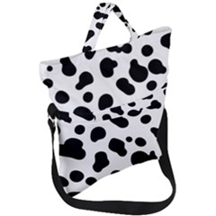 Spots Fold Over Handle Tote Bag by Sobalvarro
