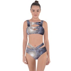 Spiral Galaxy Bandaged Up Bikini Set  by ExtraGoodSauce