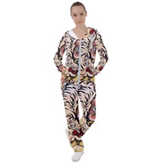 White Tiger Women s Tracksuit by ExtraGoodSauce