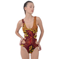 Phoenix Rising Side Cut Out Swimsuit by ExtraGoodSauce