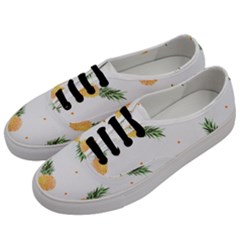 Pineapple Pattern Men s Classic Low Top Sneakers by goljakoff