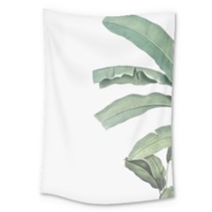 Banana Leaf Large Tapestry by goljakoff
