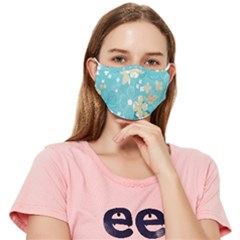 Floral Pattern Fitted Cloth Face Mask (adult) by ExtraGoodSauce