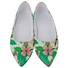 Floral Pattern Women s Low Heels by ExtraGoodSauce