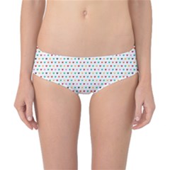 Hearts Pattern Classic Bikini Bottoms by designsbymallika